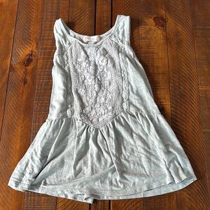 Altar'd State Mint Crochet Front Tank Top